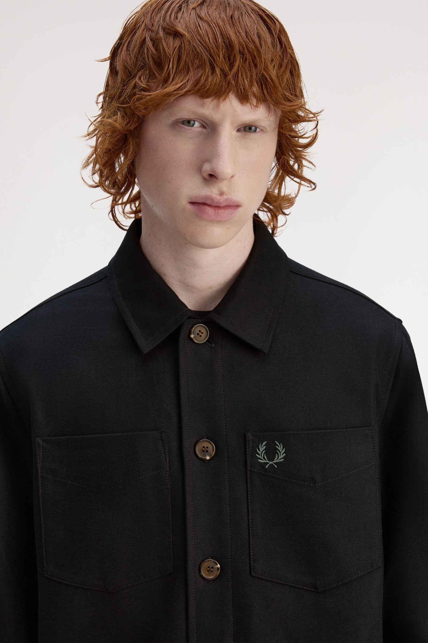 Fred Perry Brushed Twill Overshirt