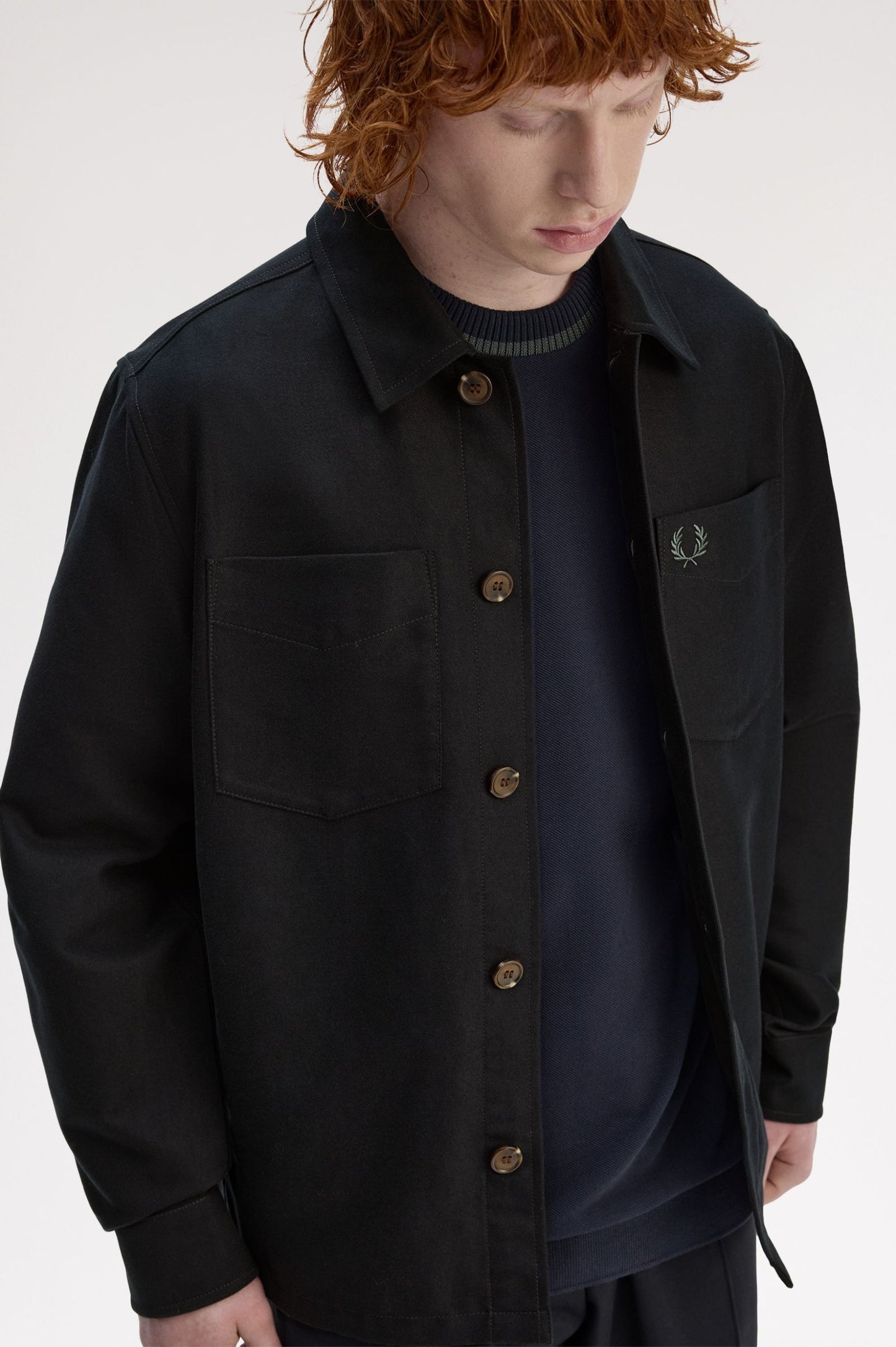 Fred Perry Brushed Twill Overshirt