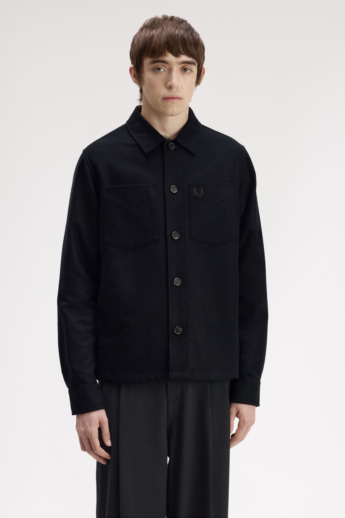 Fred Perry Brushed Twill Overshirt