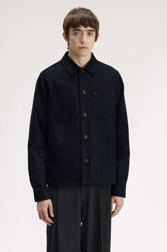 Fred Perry Brushed Twill Overshirt