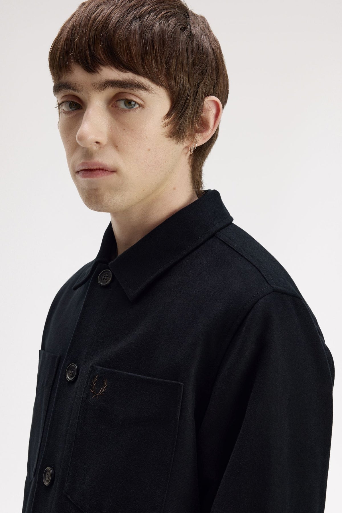 Fred Perry Brushed Twill Overshirt