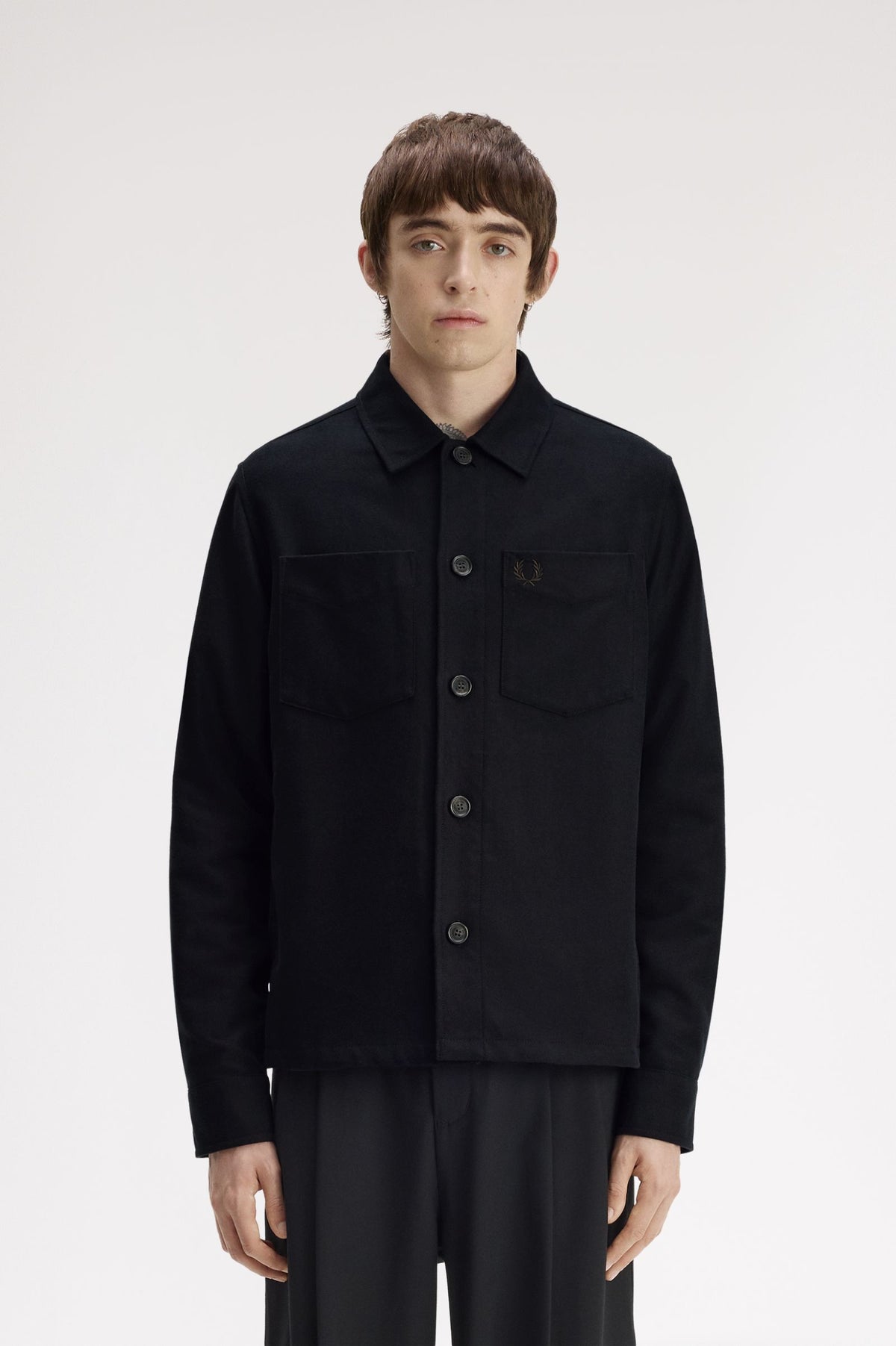 Fred Perry Brushed Twill Overshirt