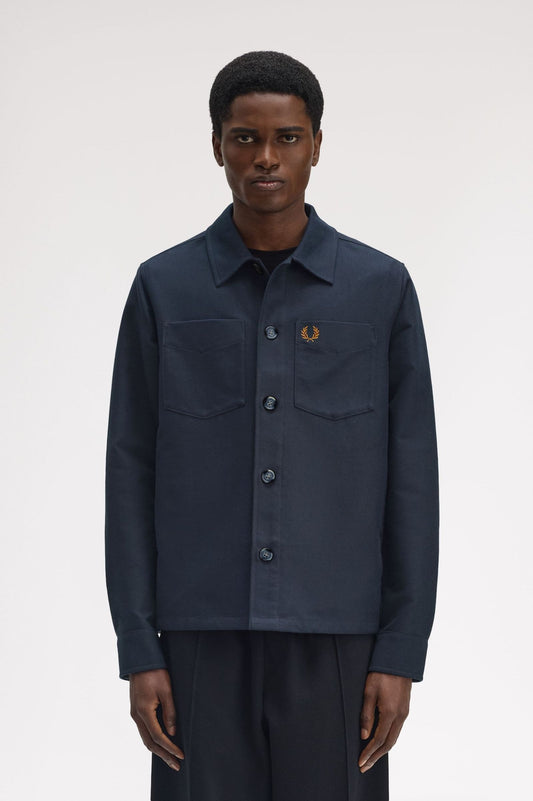 Fred Perry Brushed Twill Overshirt M1723