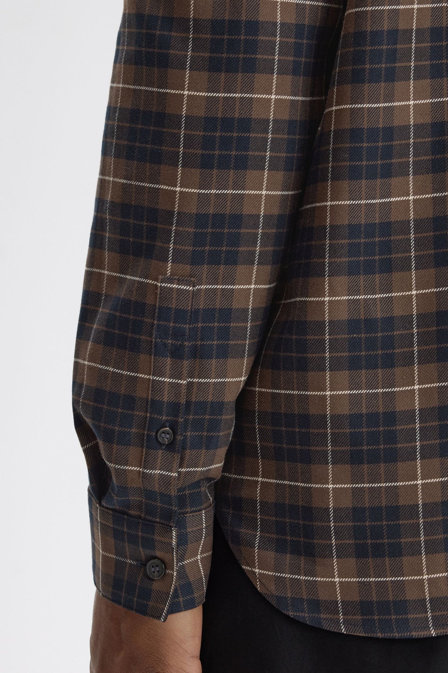 Fred Perry Brushed Twill Tartan Shirt
