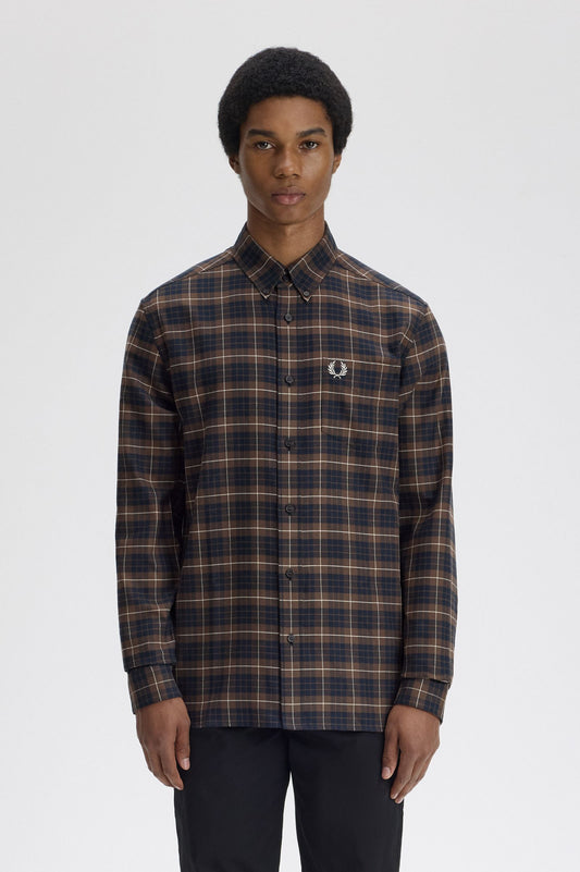 Fred Perry Brushed Twill Tartan Shirt