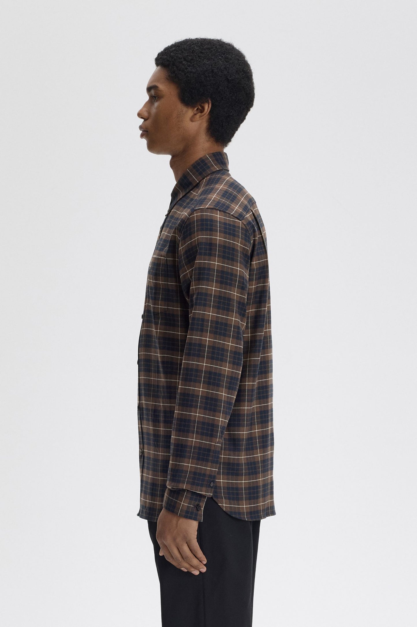 Fred Perry Brushed Twill Tartan Shirt