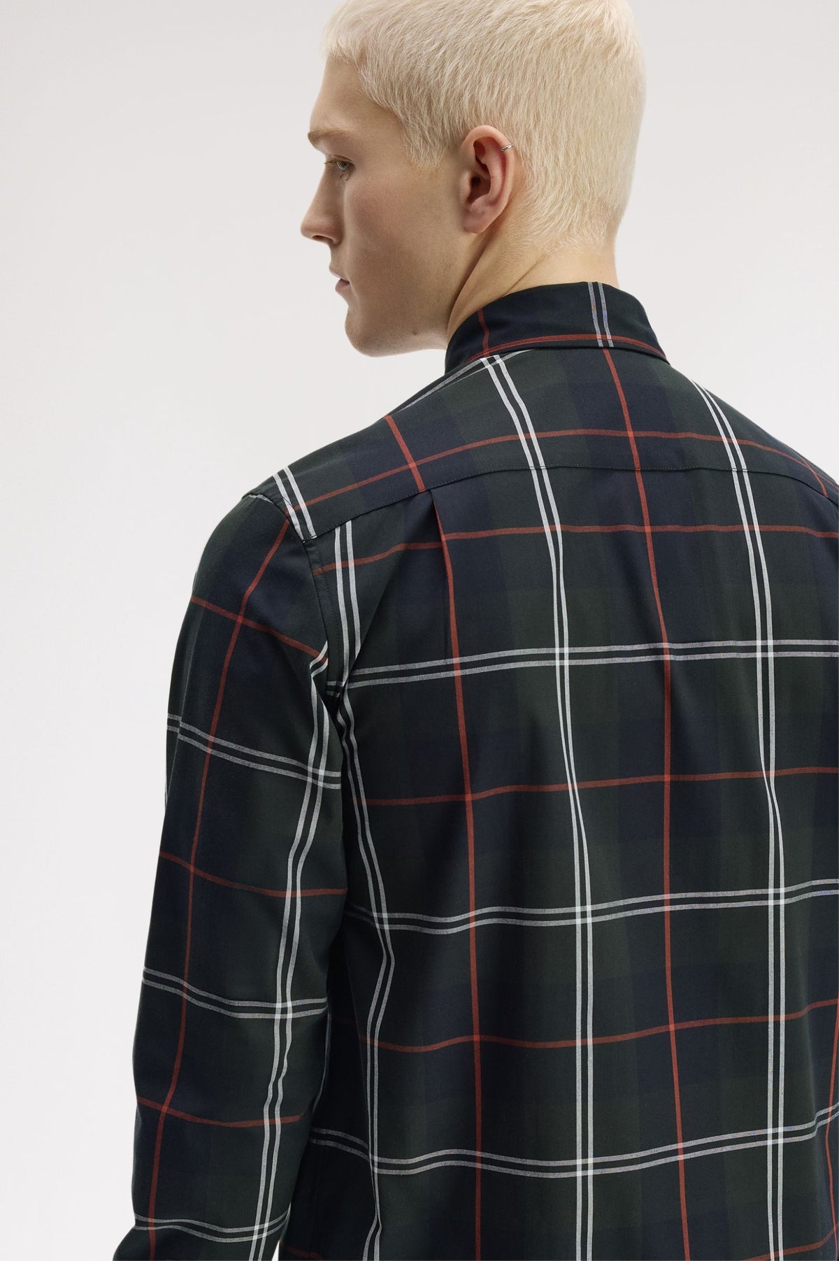 Fred Perry Poplin Tartan Shirt