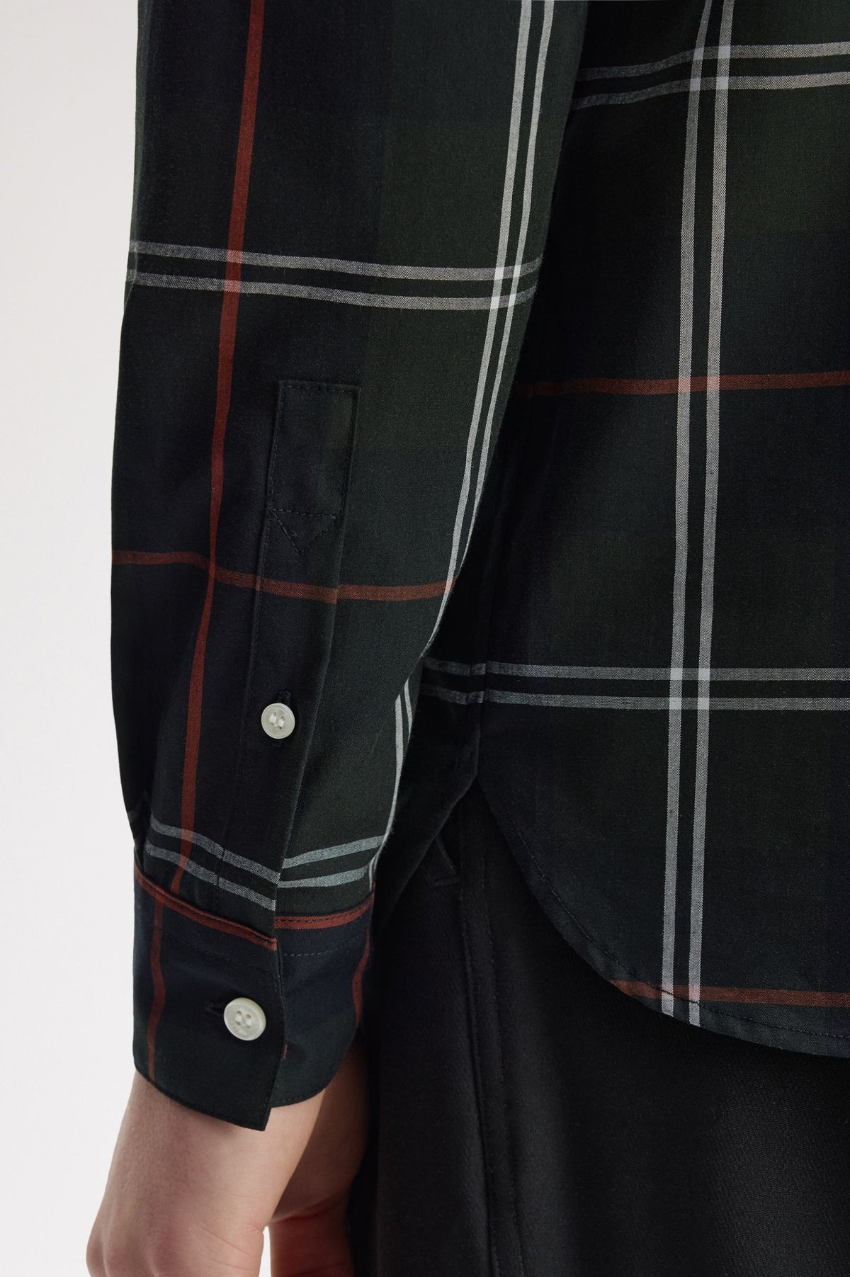 Fred Perry Poplin Tartan Shirt