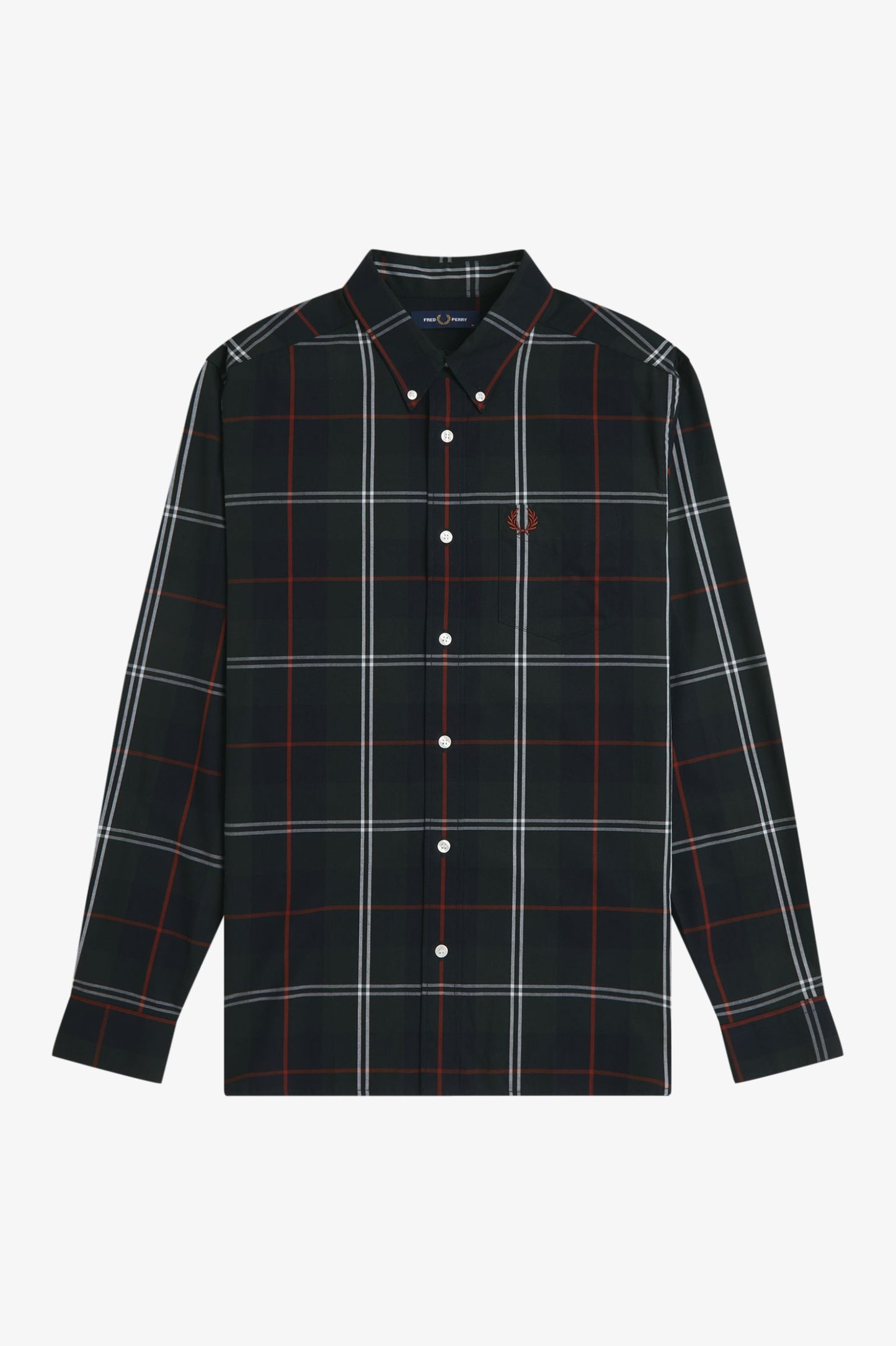Fred Perry Poplin Tartan Shirt