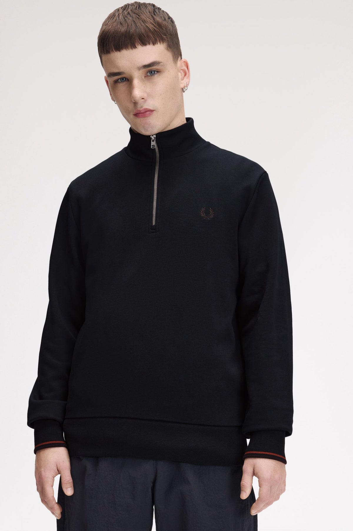 Fred Perry Half Zip Sweatshirt