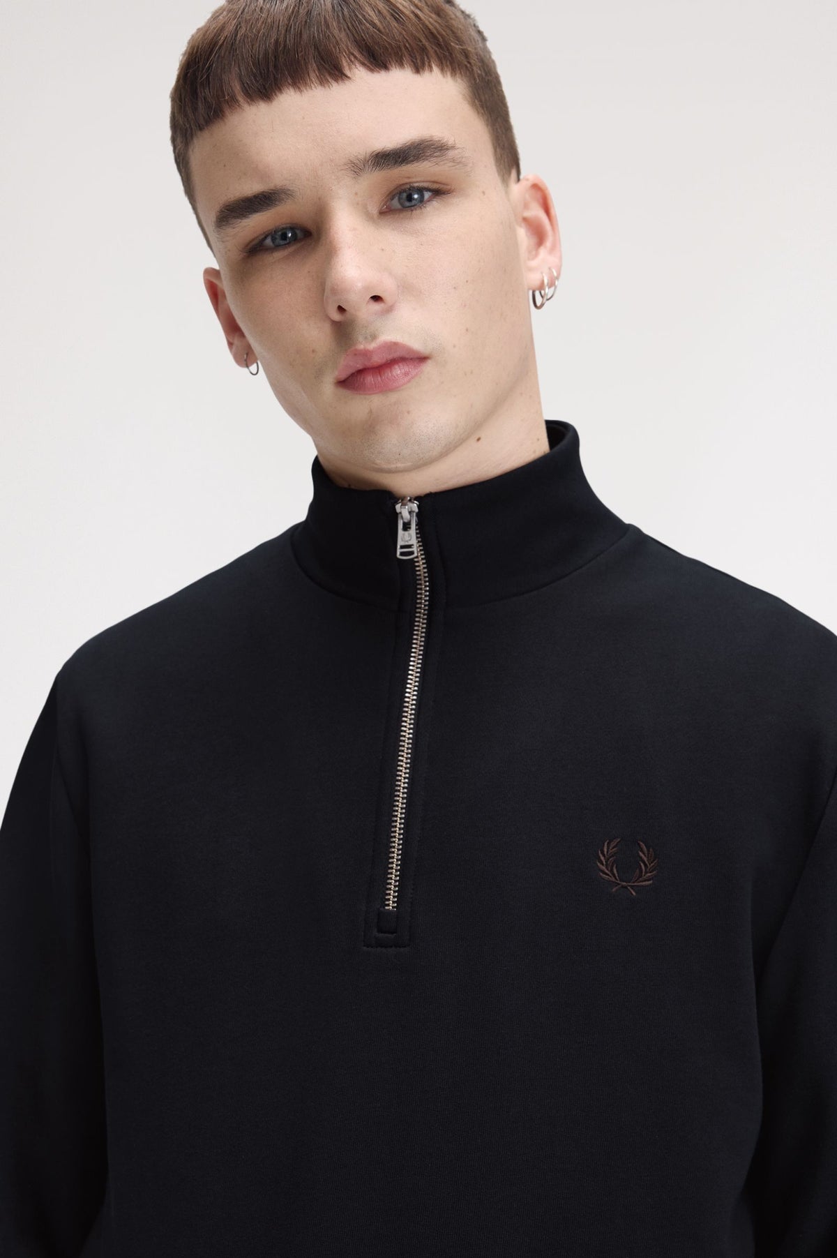 Fred Perry Half Zip Sweatshirt