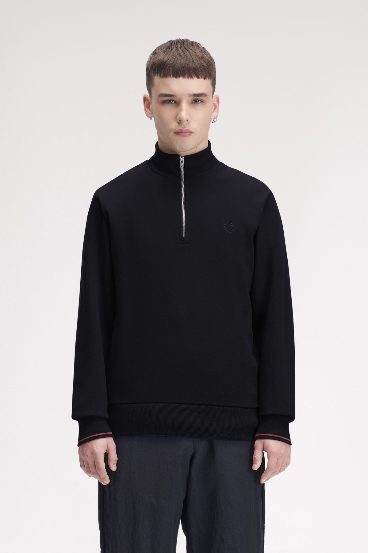 Fred Perry Half Zip Sweatshirt