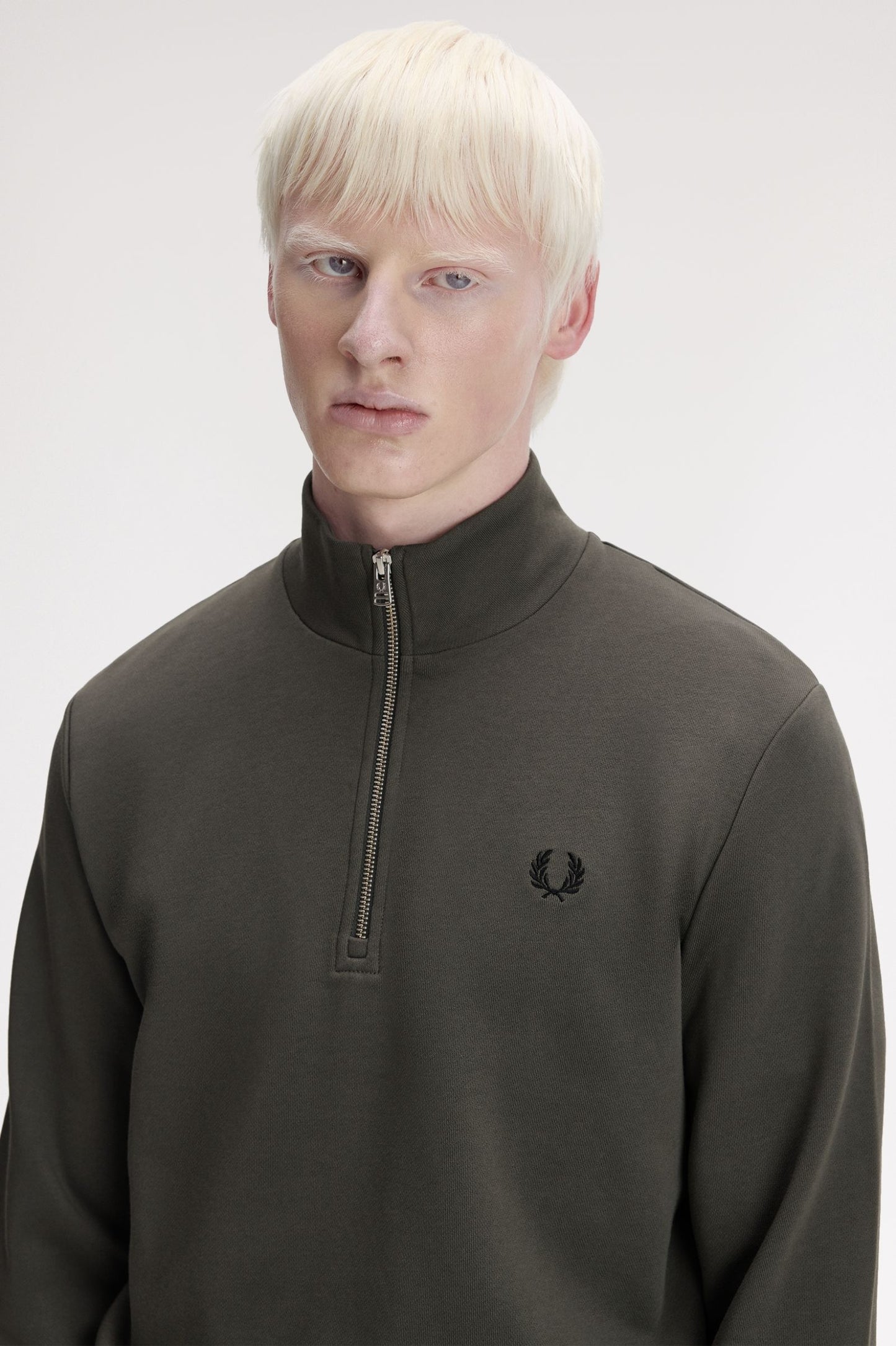 Fred Perry Half Zip Sweatshirt M3574