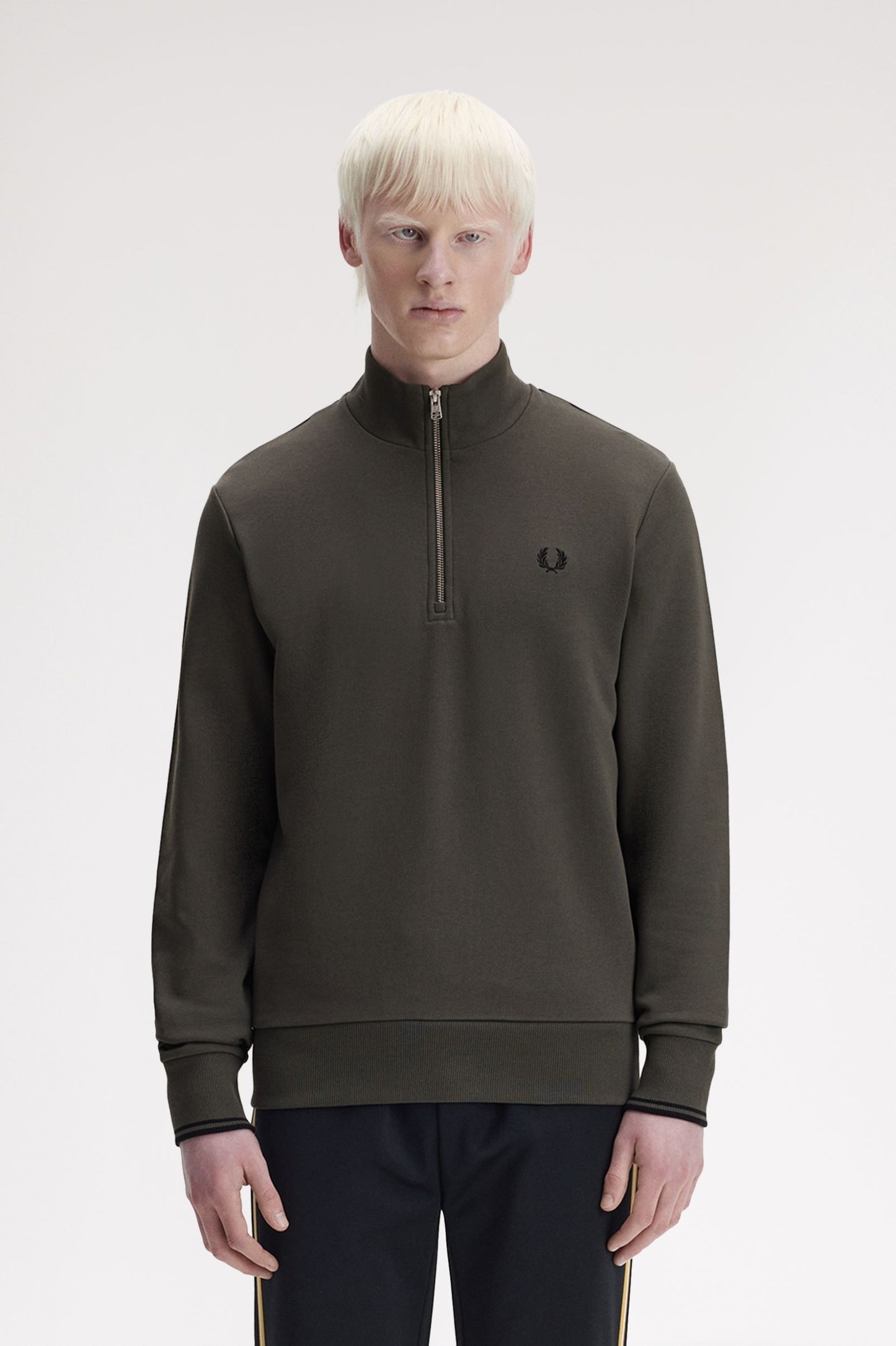 Fred Perry Half Zip Sweatshirt M3574