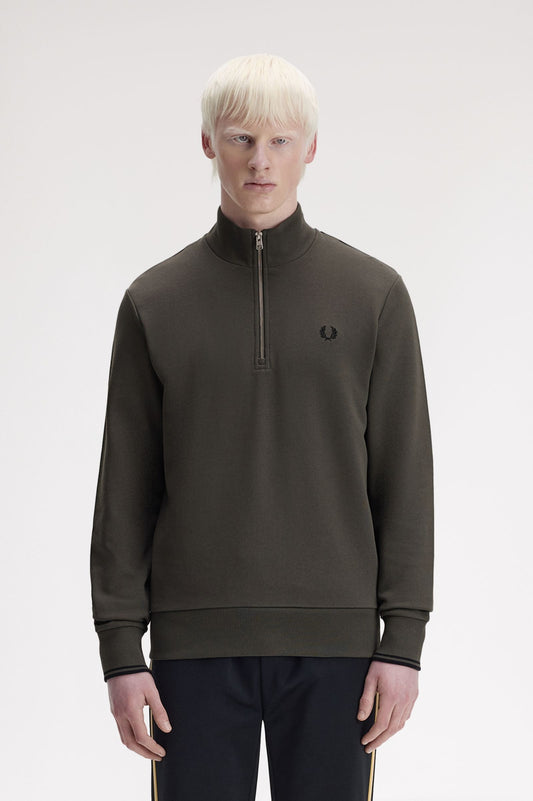 Fred Perry Half Zip Sweatshirt M3574