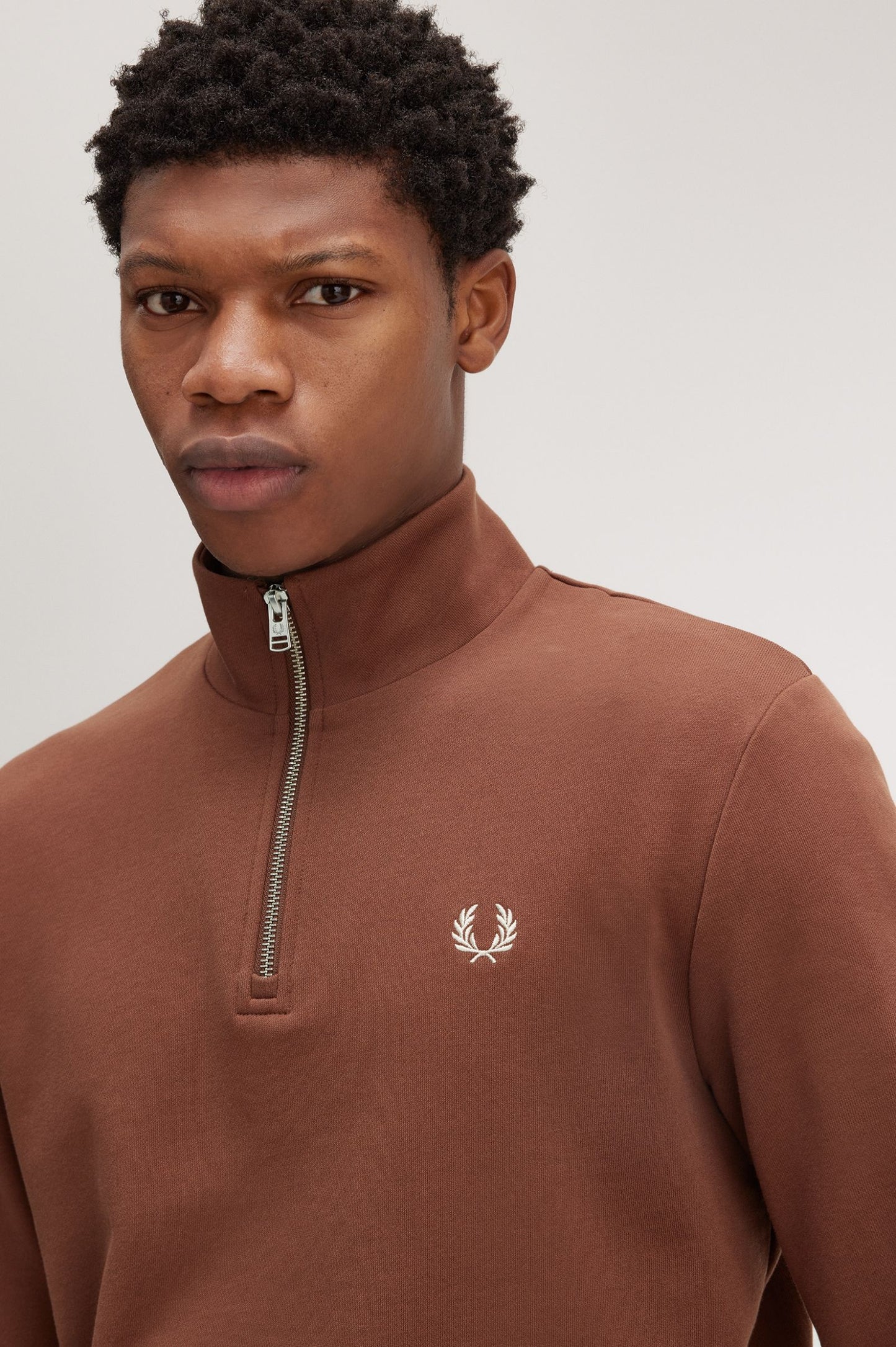 Fred Perry Half Zip Sweatshirt M3574