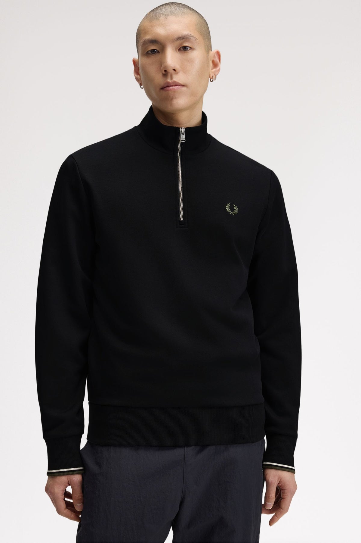 Fred Perry Half Zip Sweatshirt