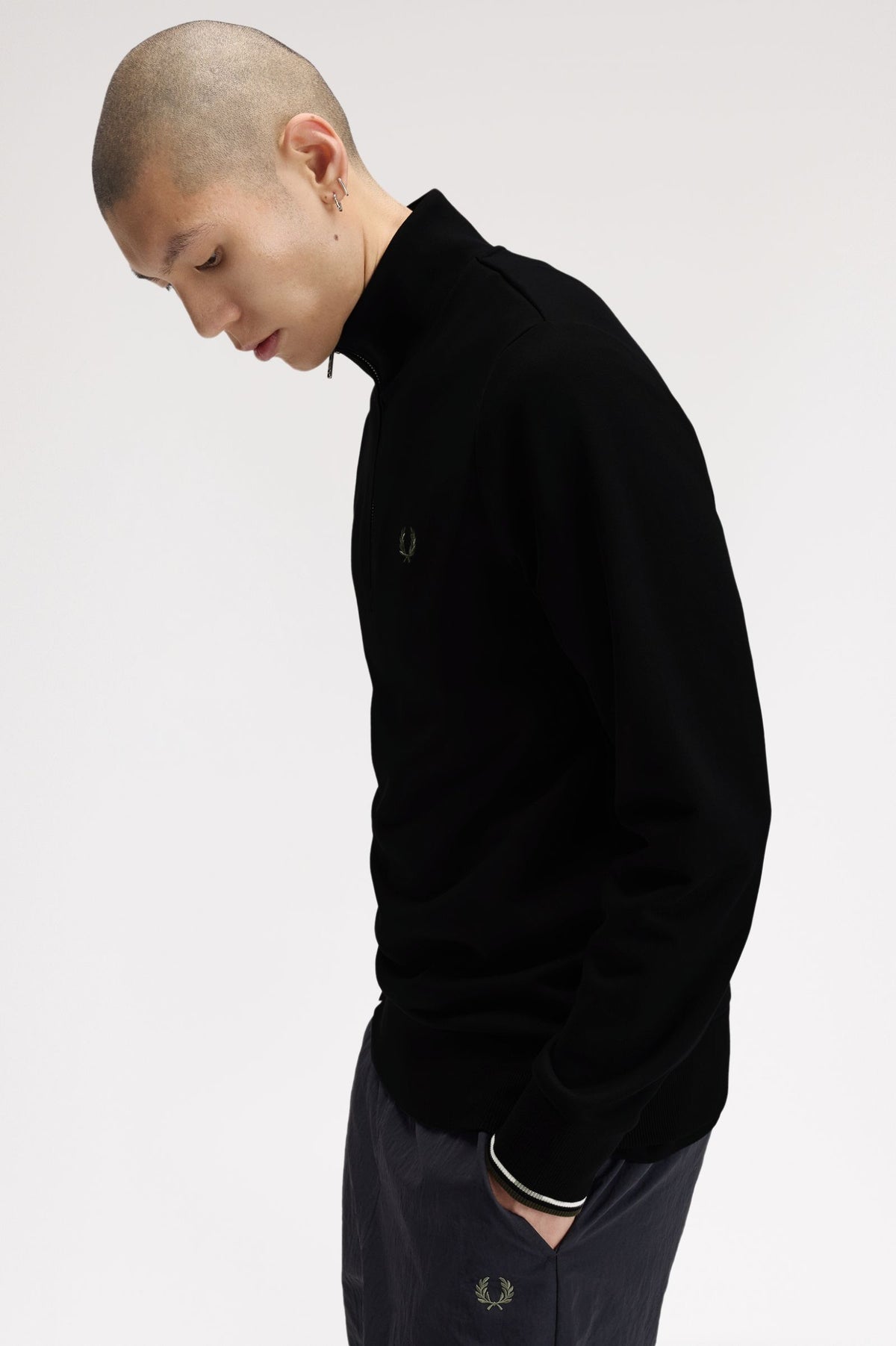 Fred Perry Half Zip Sweatshirt