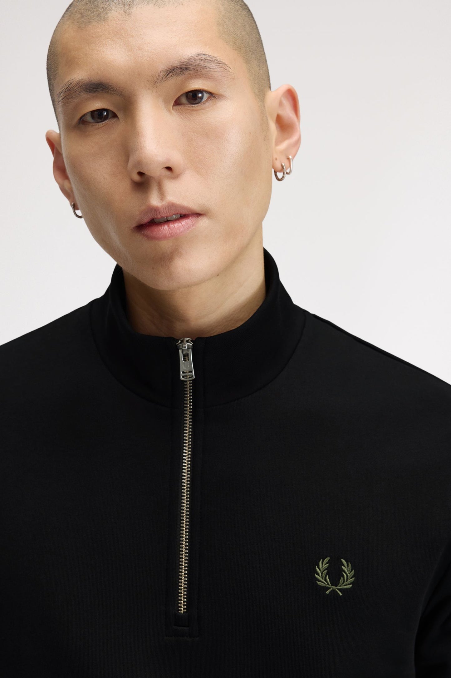Fred Perry Half Zip Sweatshirt
