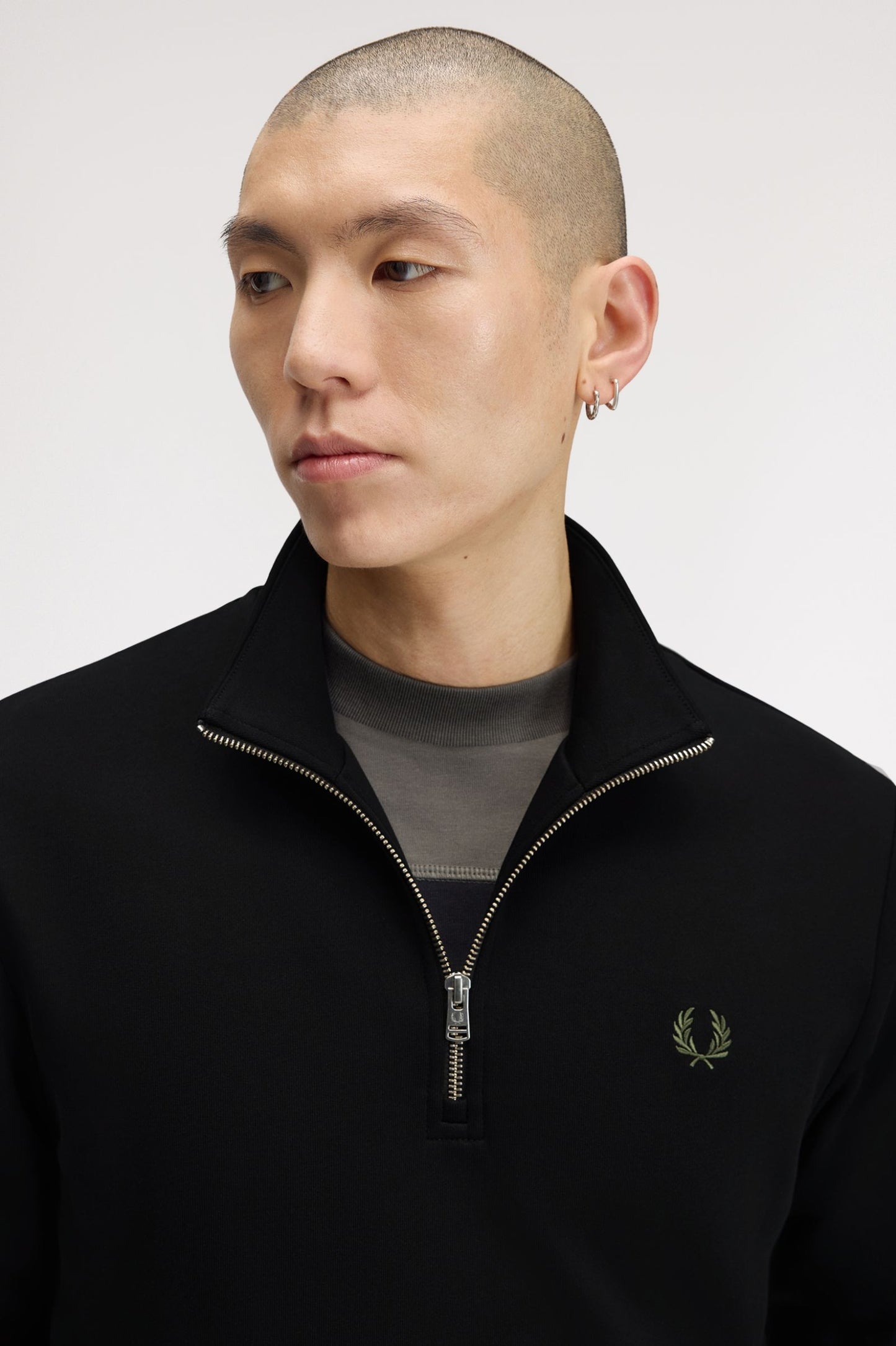 Fred Perry Half Zip Sweatshirt
