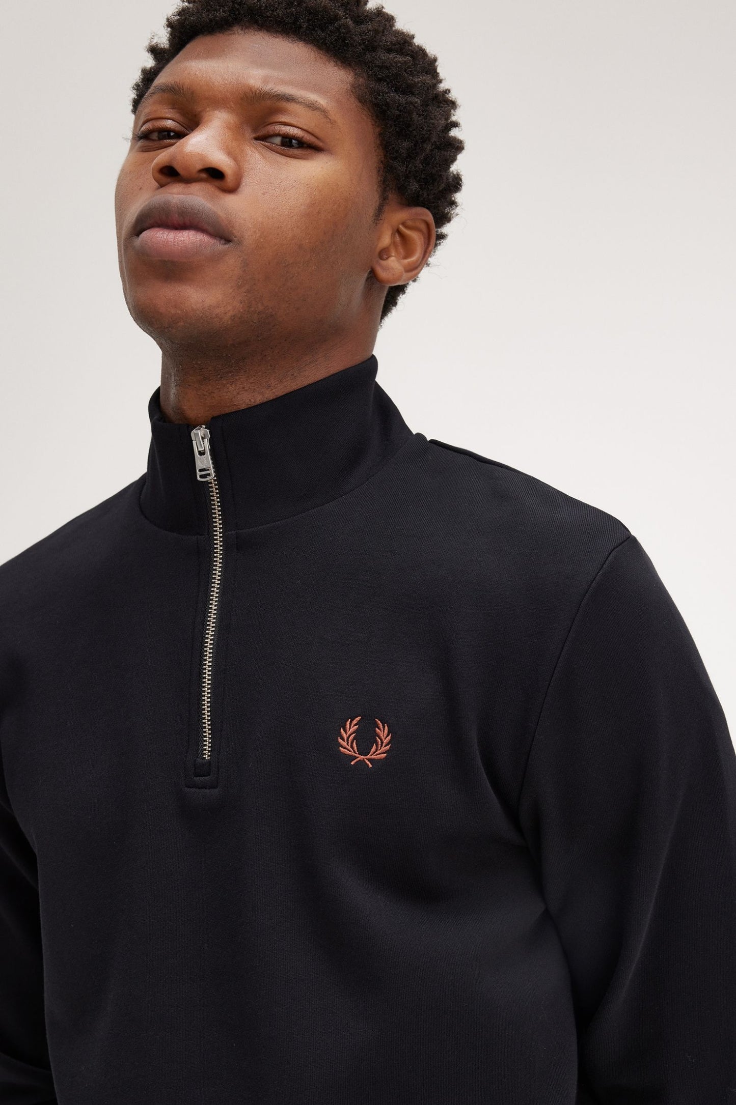 Fred Perry Half Zip Sweatshirt M3574