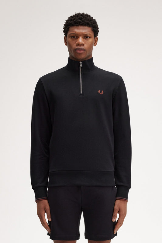 Fred Perry Half Zip Sweatshirt M3574