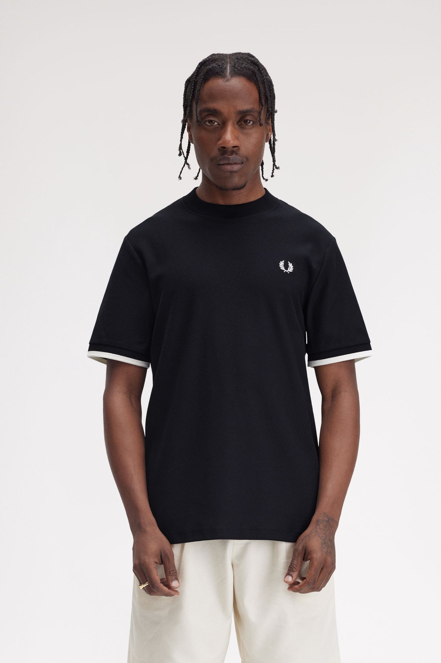 Fred Perry Tipped Cuff Piqué T-Shirt