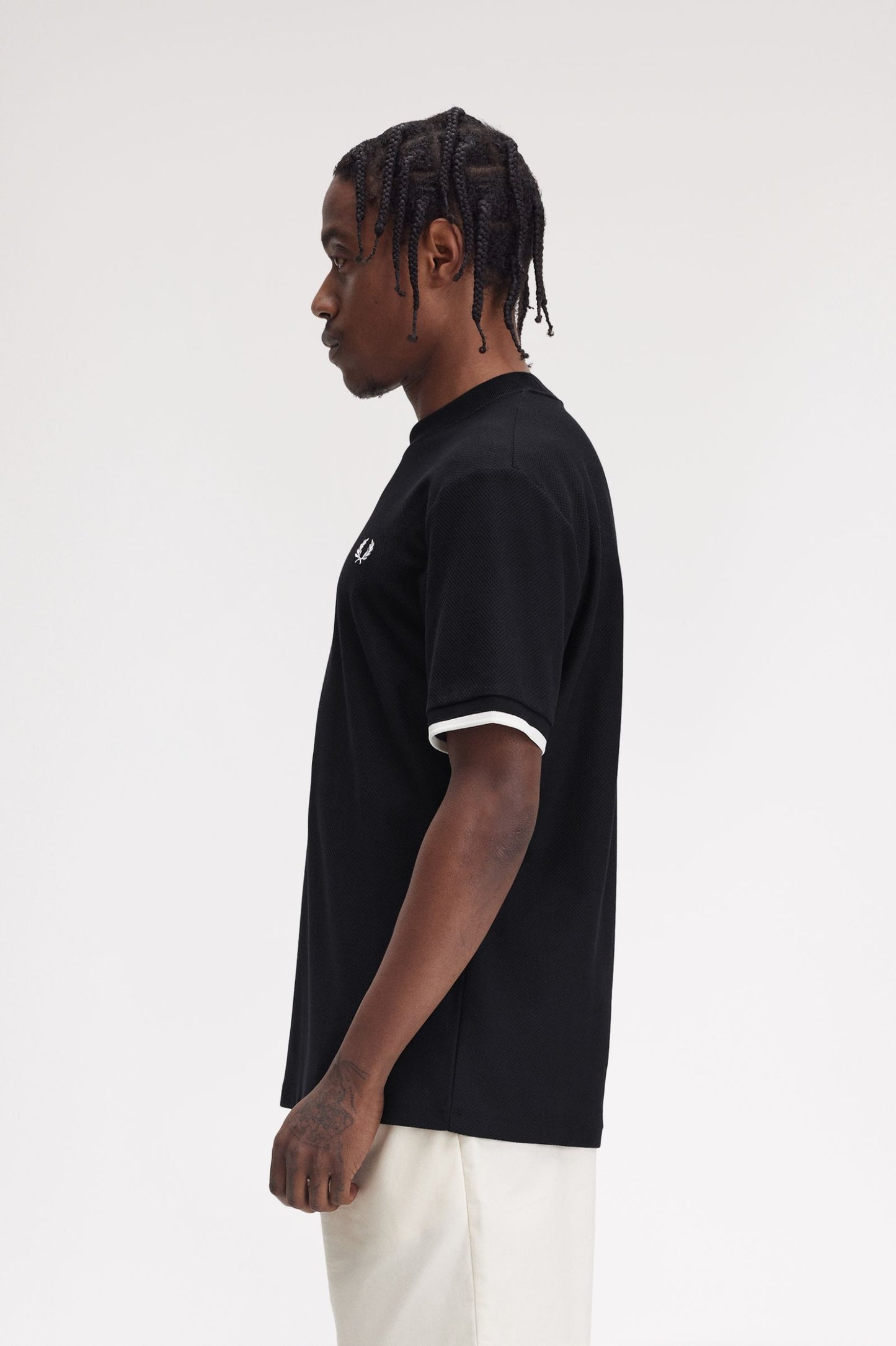 Fred Perry Tipped Cuff Piqué T-Shirt