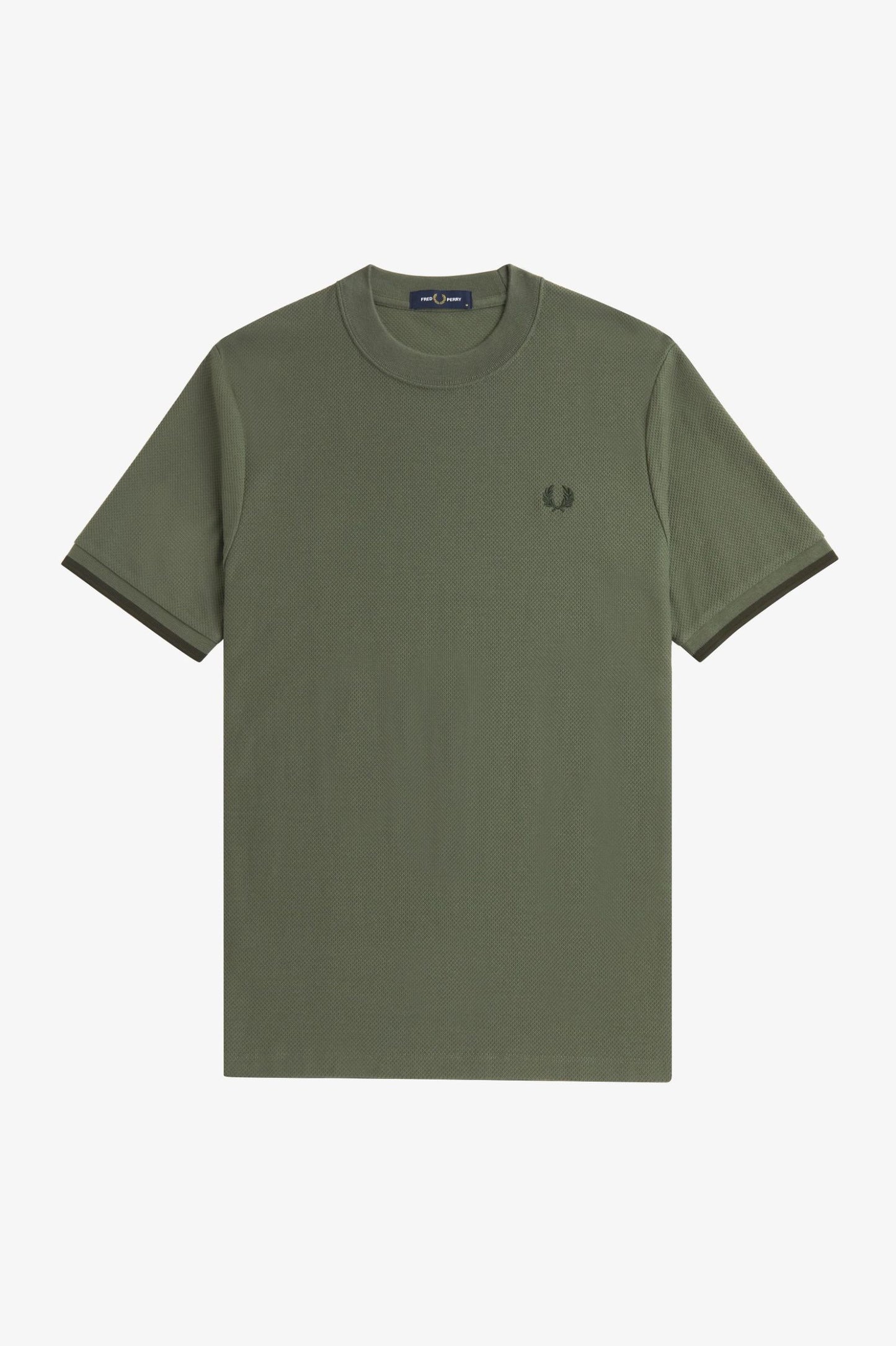 Fred Perry Tipped Cuff Piqué T-Shirt M4654