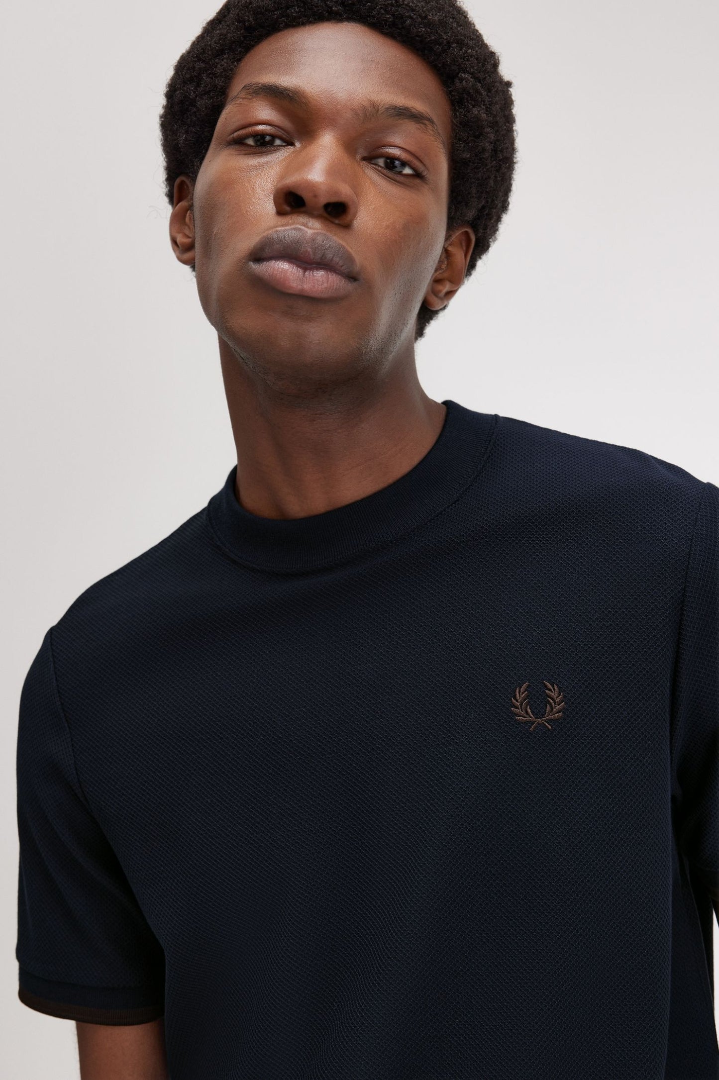 Fred Perry Tipped Cuff Piqué T-Shirt M4654