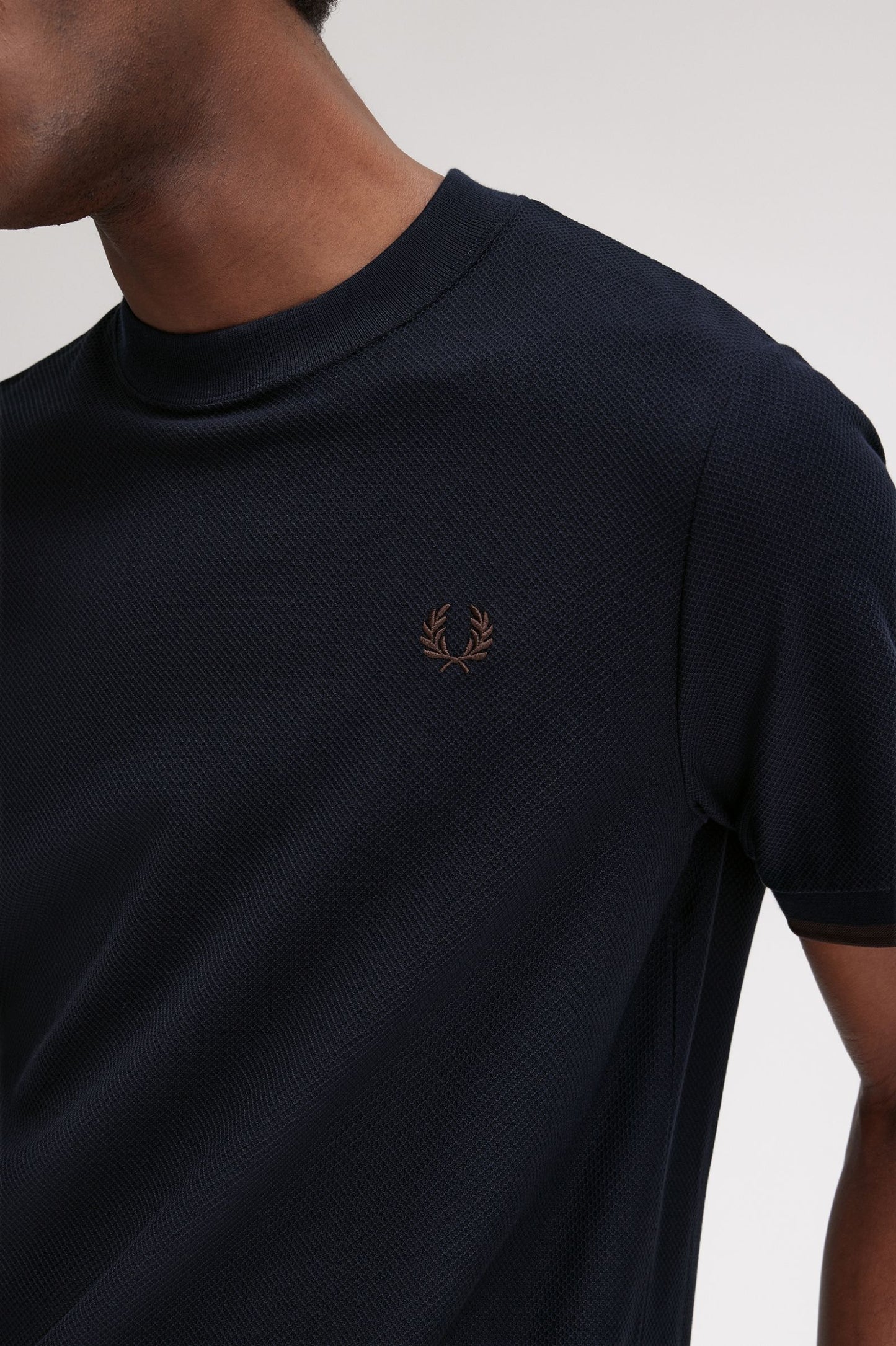 Fred Perry Tipped Cuff Piqué T-Shirt M4654