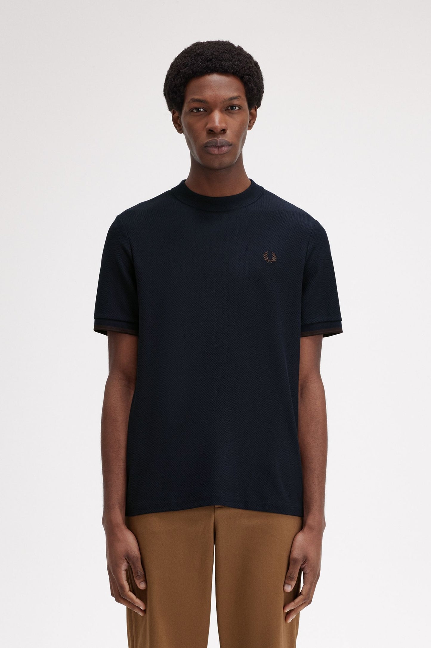 Fred Perry Tipped Cuff Piqué T-Shirt M4654