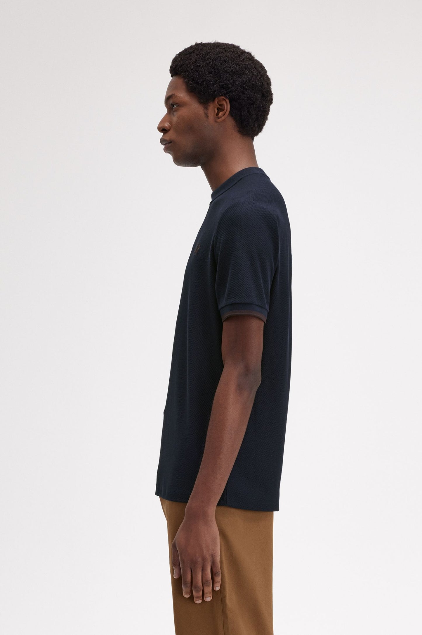 Fred Perry Tipped Cuff Piqué T-Shirt M4654