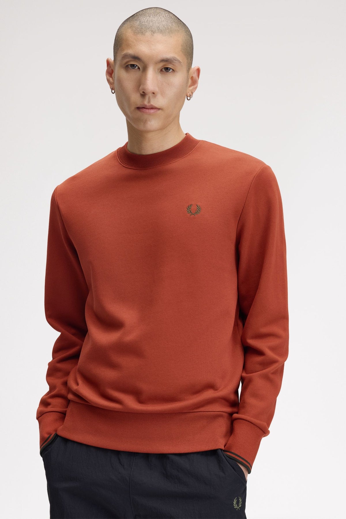 Fred Perry Crew Neck Sweatshirt