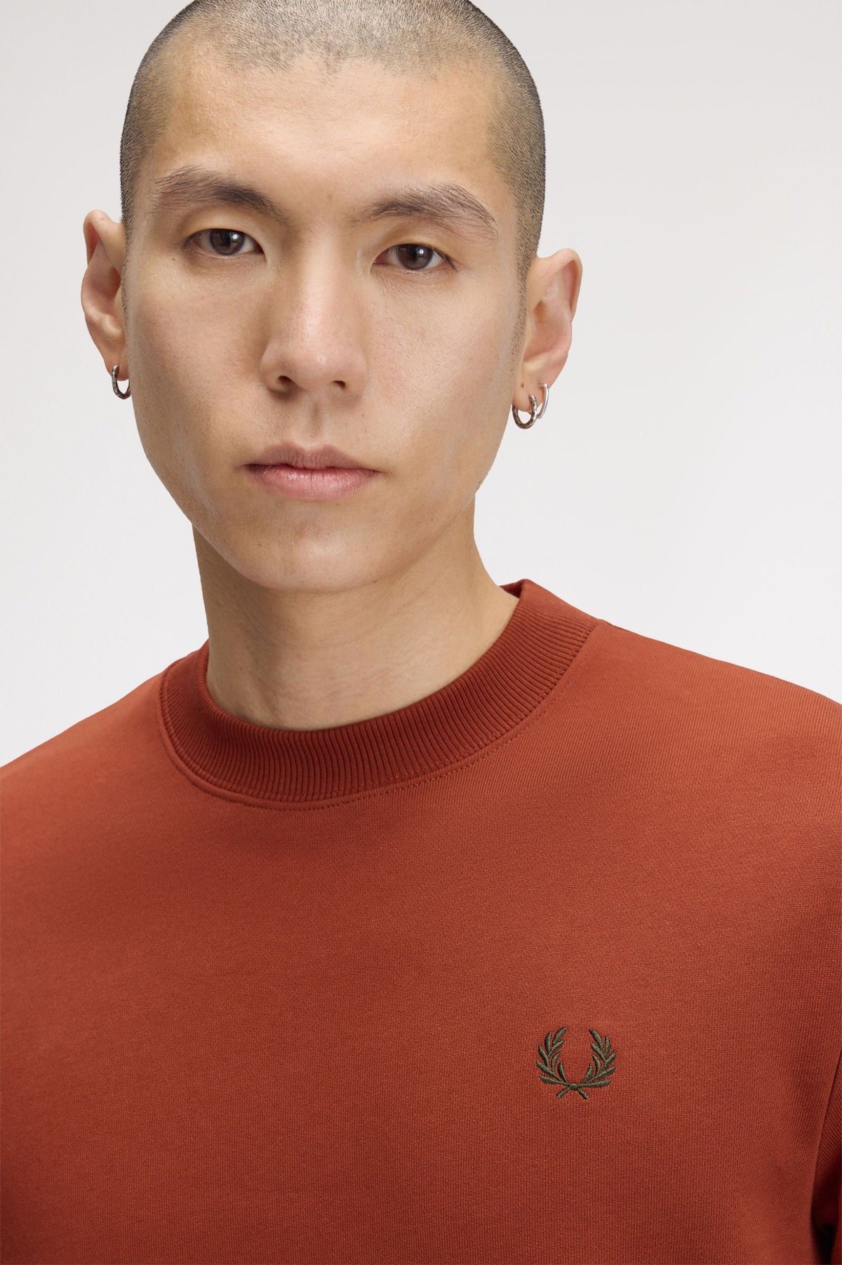 Fred Perry Crew Neck Sweatshirt