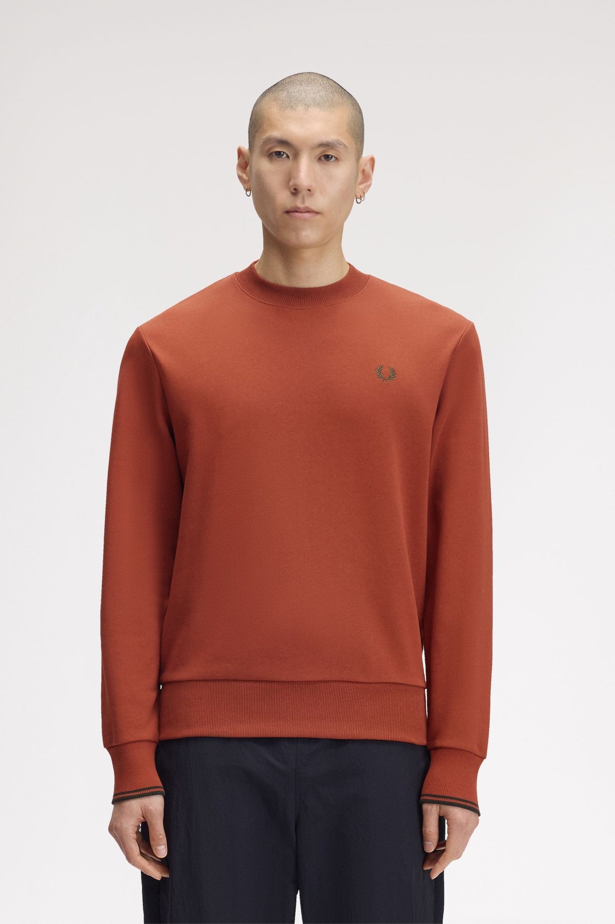 Fred Perry Crew Neck Sweatshirt