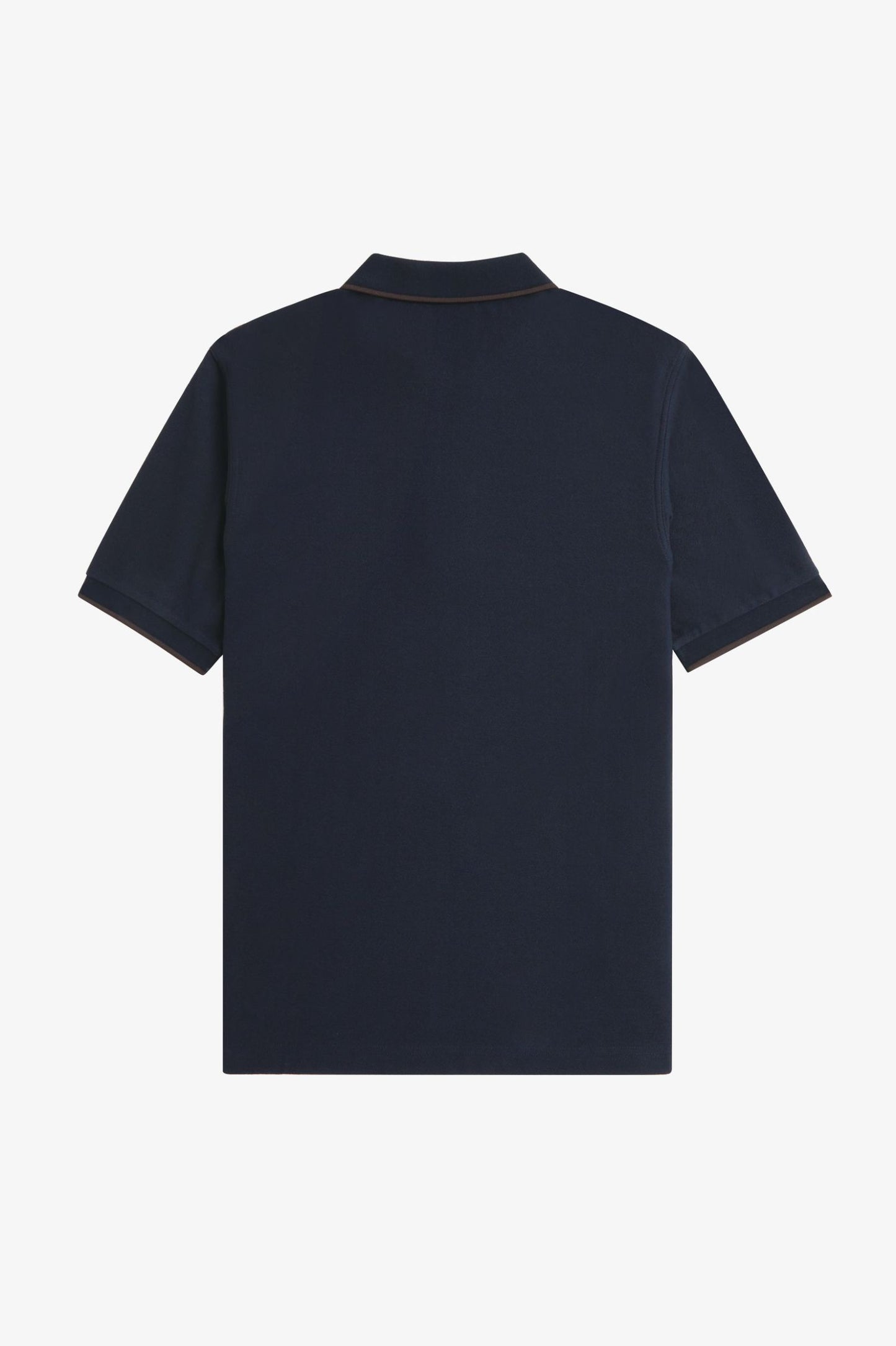 Fred Perry Crepe Piqué Zip Neck Polo Shirt M7729