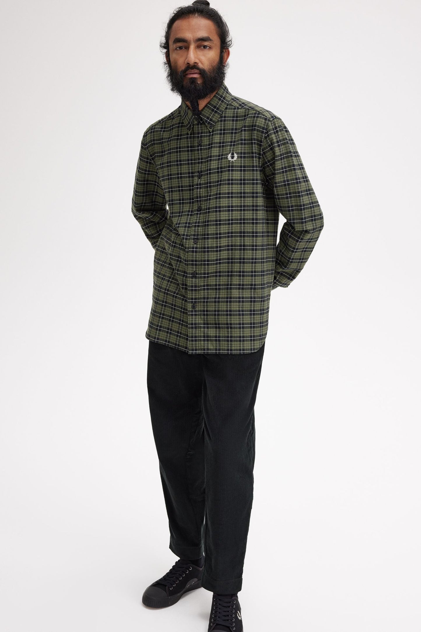 Fred Perry Tartan Oxford Shirt M8504