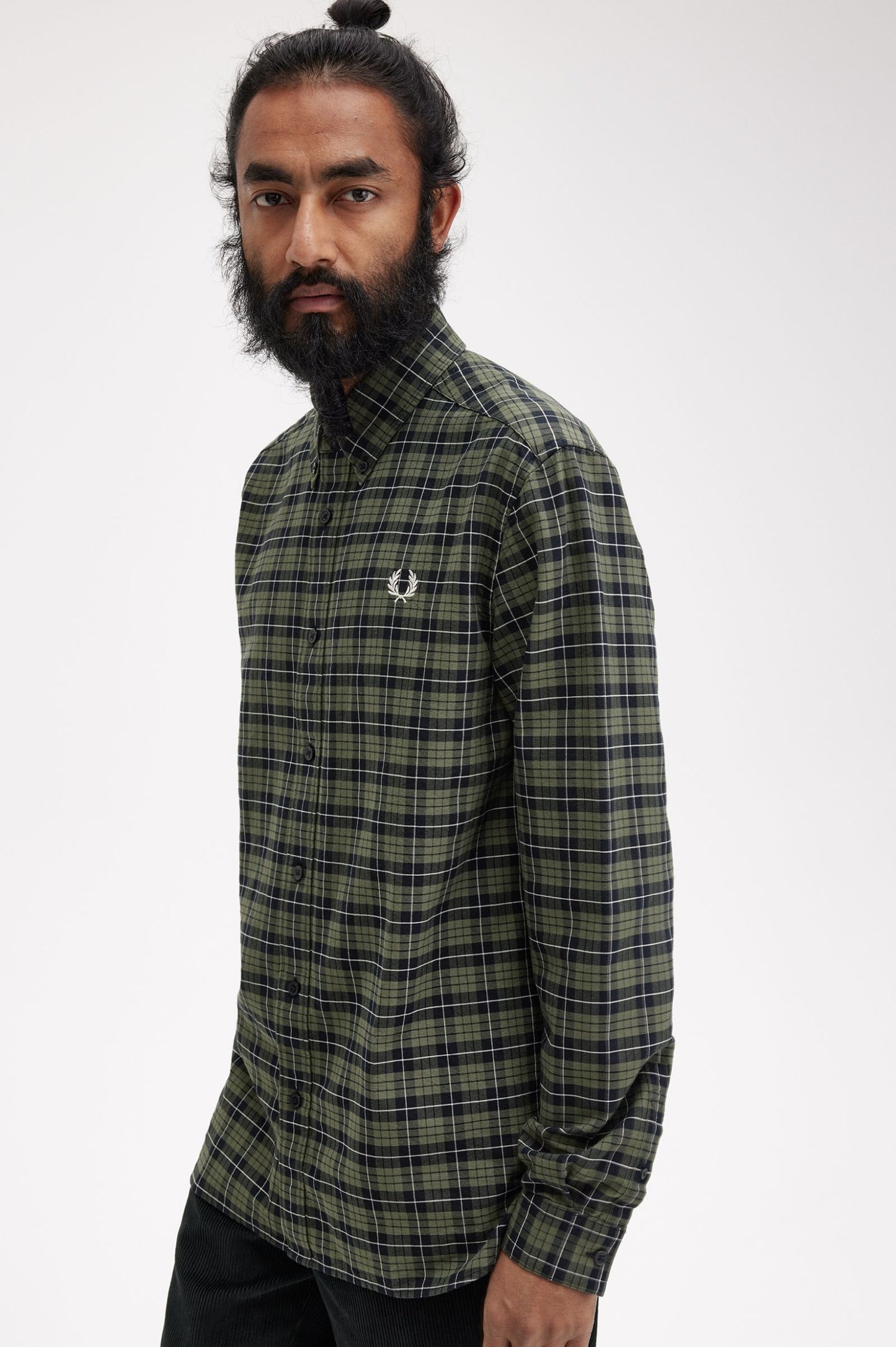 Fred Perry Tartan Oxford Shirt M8504