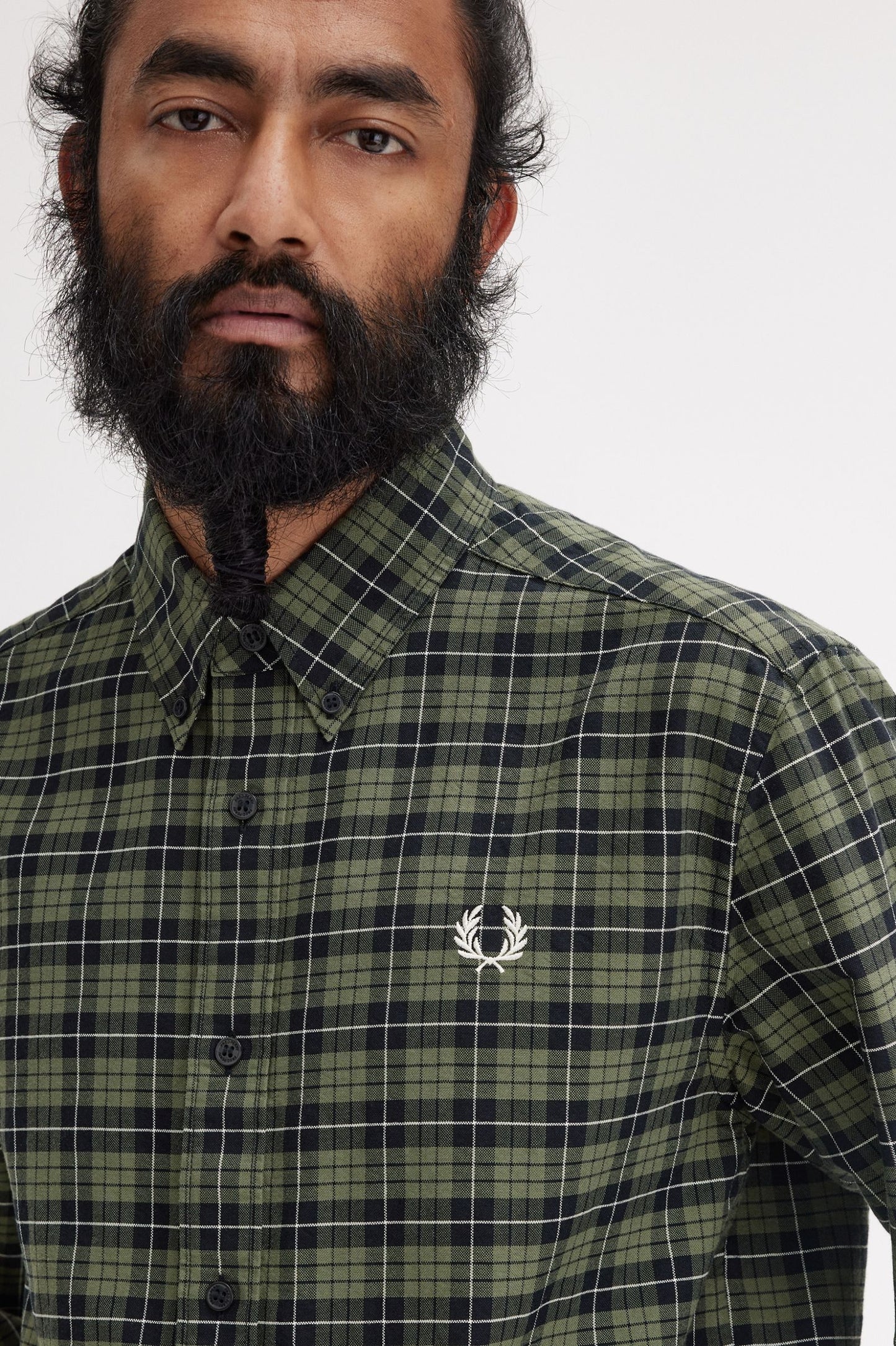 Fred Perry Tartan Oxford Shirt M8504