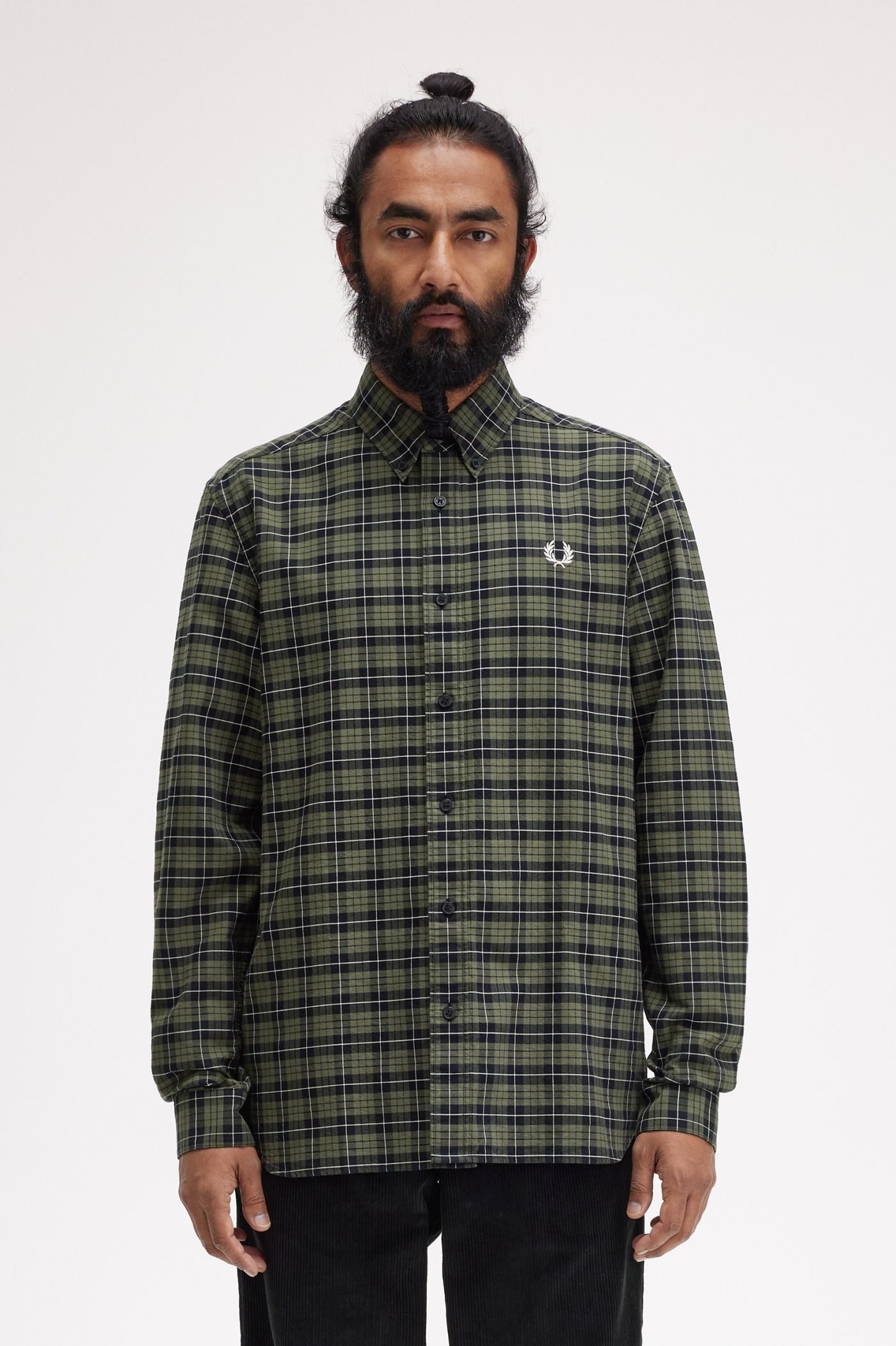 Fred Perry Tartan Oxford Shirt M8504