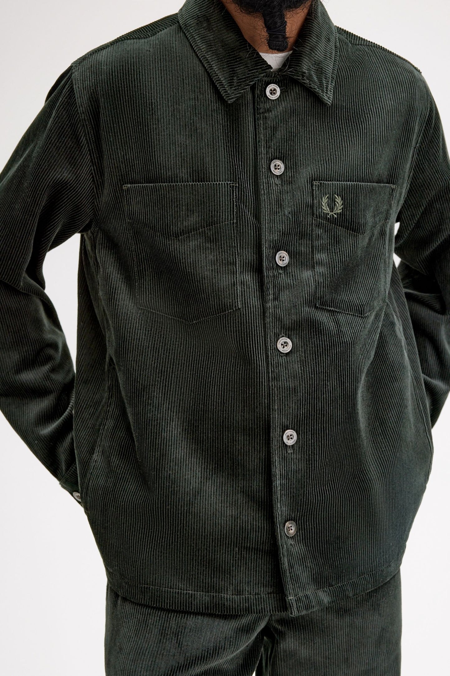 Fred Perry Corduroy Overshirt M8516