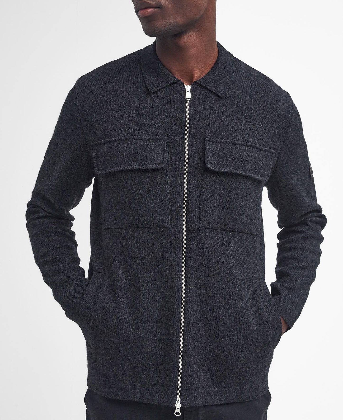 Barbour Burley Zip-Up Cardigan