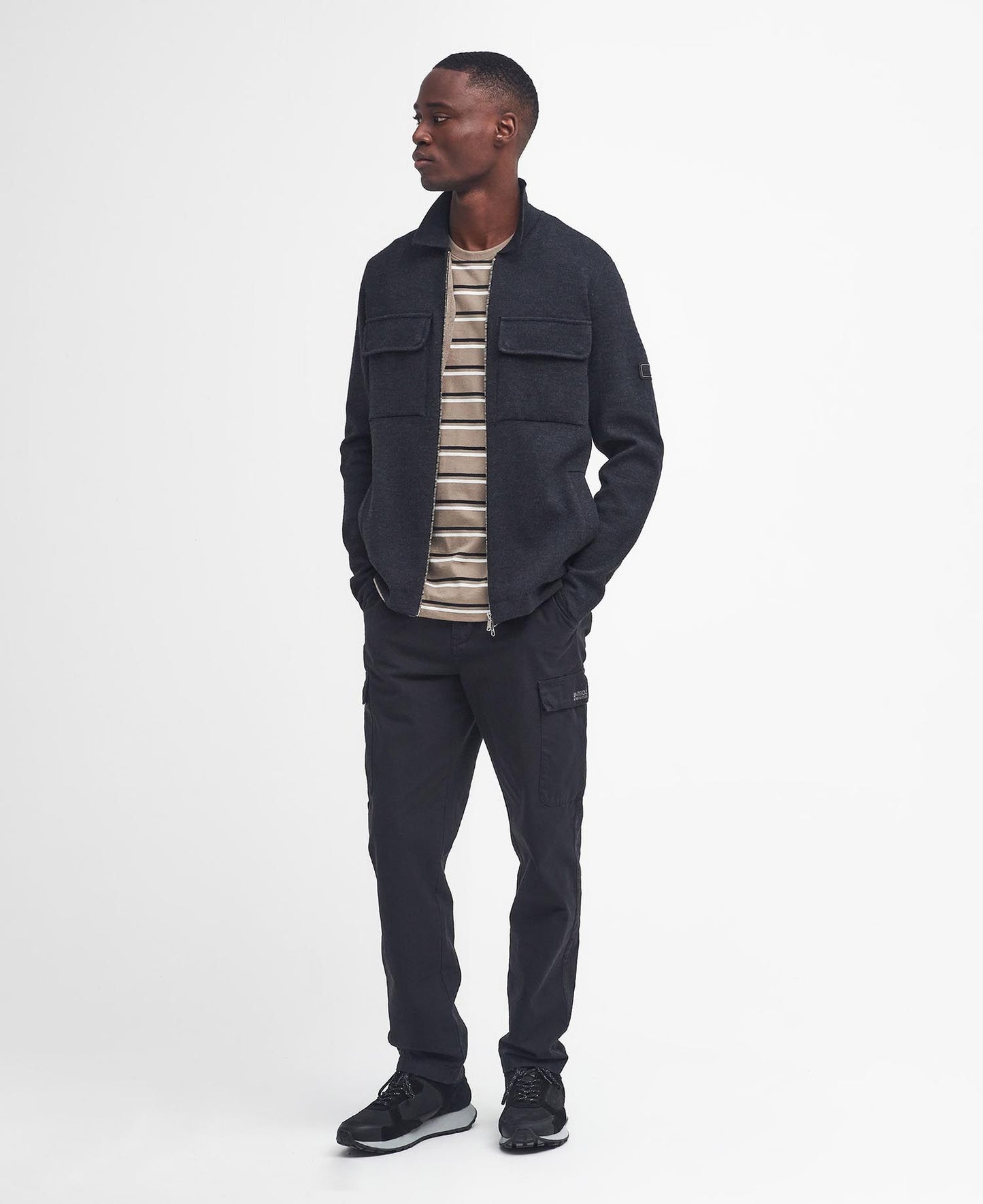 Barbour Burley Zip-Up Cardigan