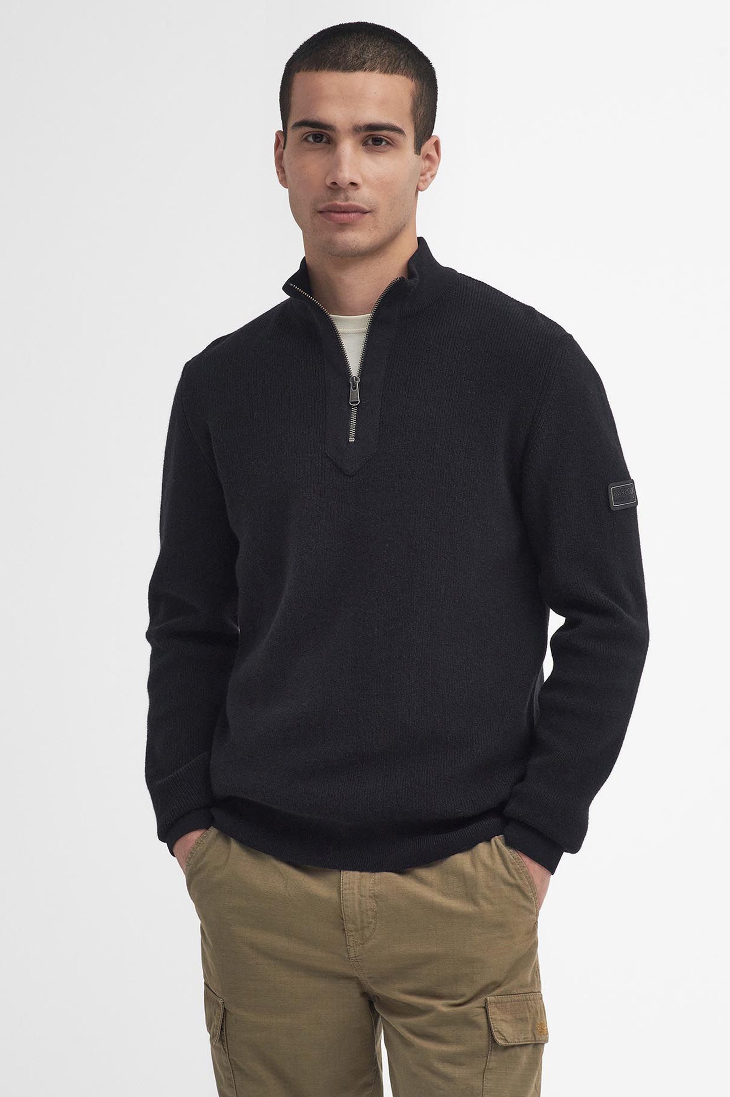 Barbour International Crawley Half-Zip Jumper