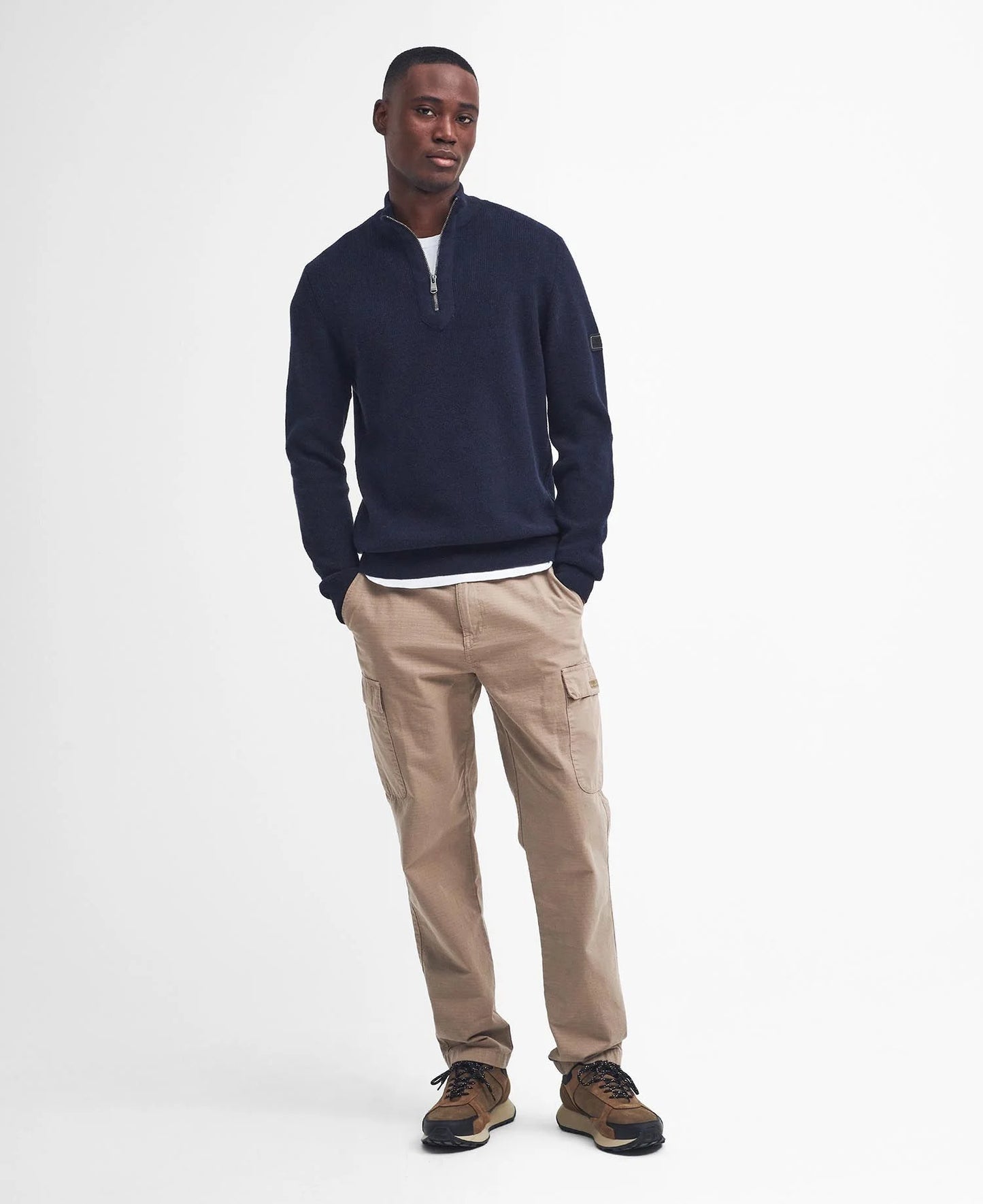 Barbour International Crawley Half-Zip Jumper