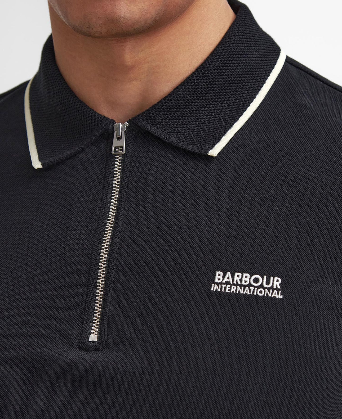 Barbour international Hampstead Long-Sleeved Polo Shirt