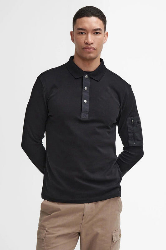 Barbour international Bradley Long-Sleeved Polo Shirt