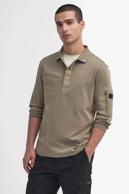 Barbour international Bradley Long-Sleeved Polo Shirt