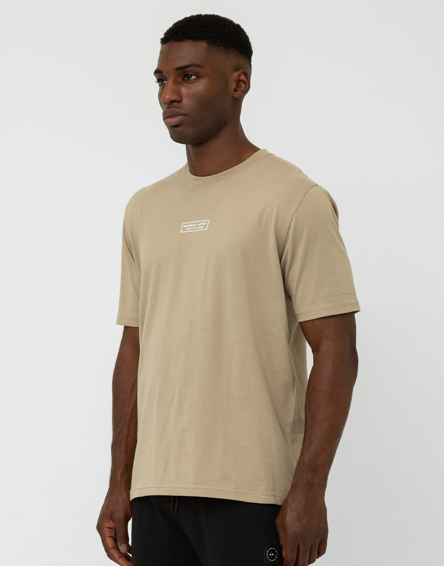 Marshall Artist Injection Box T-Shirt // Sand